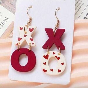 Charming XO Heart Earrings